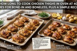 Cook Chicken Thighs in Oven