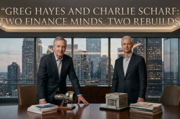Greg Hayes and Charlie Scharf