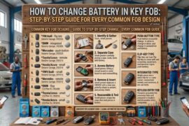 How to Change Battery in Key Fob