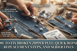 How to Fix Broken Zipper Pull