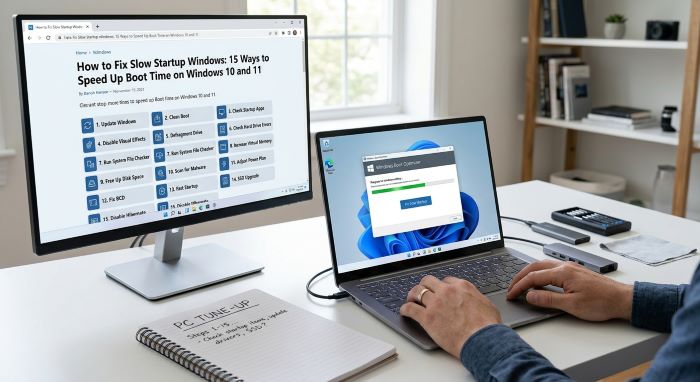 How to Fix Slow Startup Windows