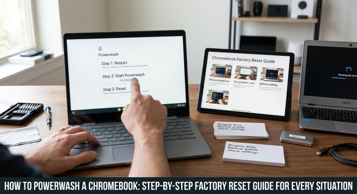 How to Powerwash a Chromebook