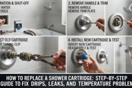 How to Replace a Shower Cartridge
