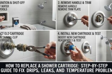How to Replace a Shower Cartridge