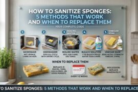 How to Sanitize Sponges