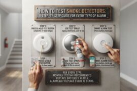 How to Test Smoke Detectors