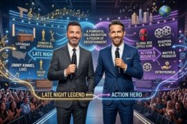 Jimmy Kimmel and Ryan Reynolds