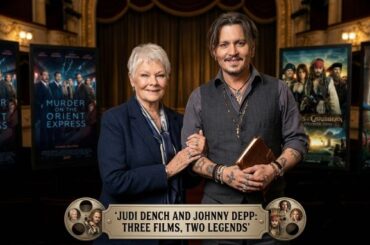 Judi Dench and Johnny Depp