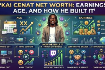 Kai Cenat Net Worth