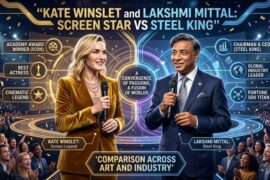 Kate Winslet and Lakshmi Mittal