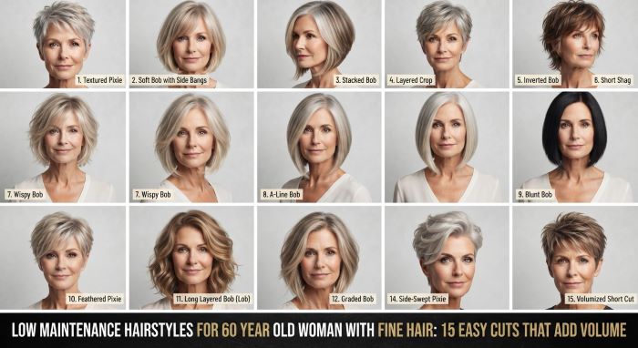 Low Maintenance Hairstyles