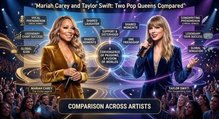Mariah Carey and Taylor Swift