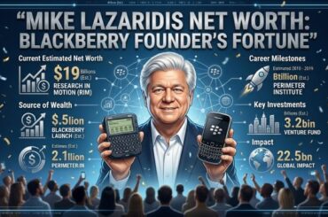 Mike Lazaridis Net Worth