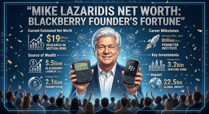Mike Lazaridis Net Worth