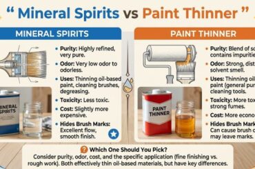 Mineral Spirits vs Paint Thinner