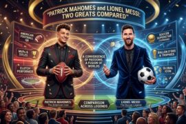 Patrick Mahomes and Lionel Messi