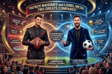Patrick Mahomes and Lionel Messi
