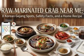 Raw Marinated Crab