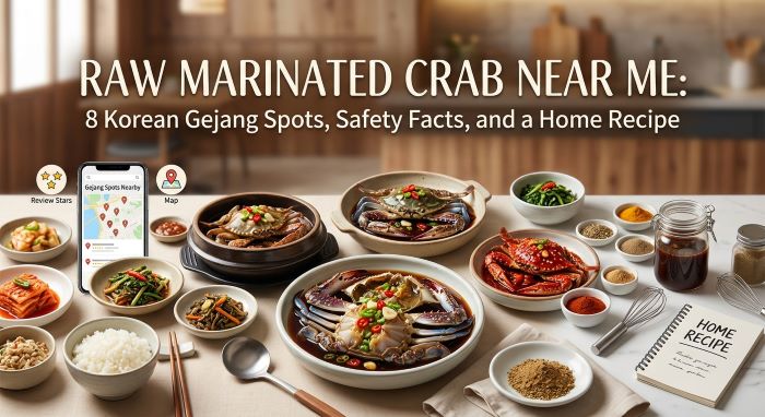 Raw Marinated Crab