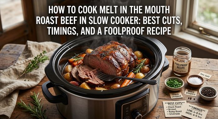 Roast Beef in Slow Cooker