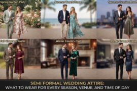 Semi Formal Wedding Attire