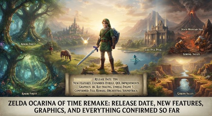 Zelda Ocarina of Time Remake